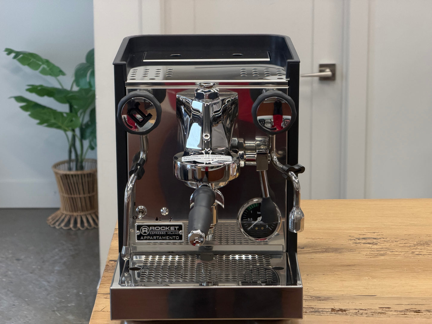 Rocket Appartamento TCA Espresso Machine Black-Copper (Open Box Demo Unit)