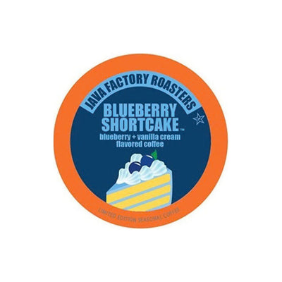 Java Factory Blueberry Shortcake Single-Serve Coffee Pods