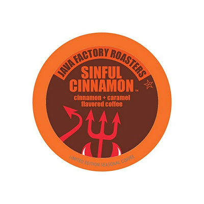 Java Factory Sinful Cinnamon Single-Serve Coffee Pods