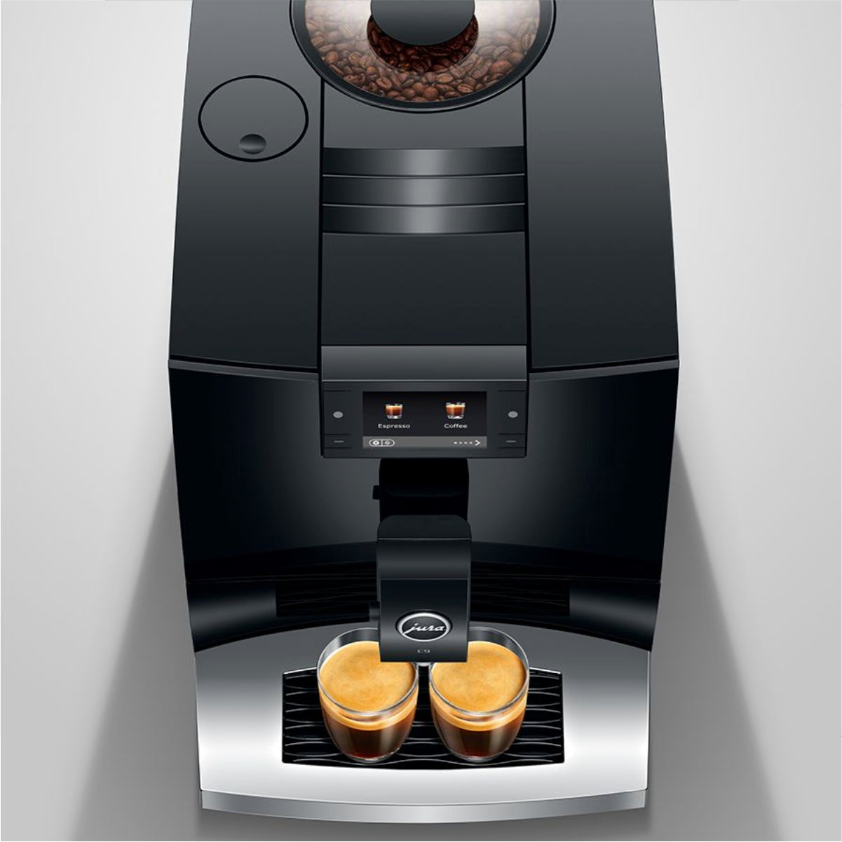 Jura C9 Automatic Espresso Machine (Piano Black)