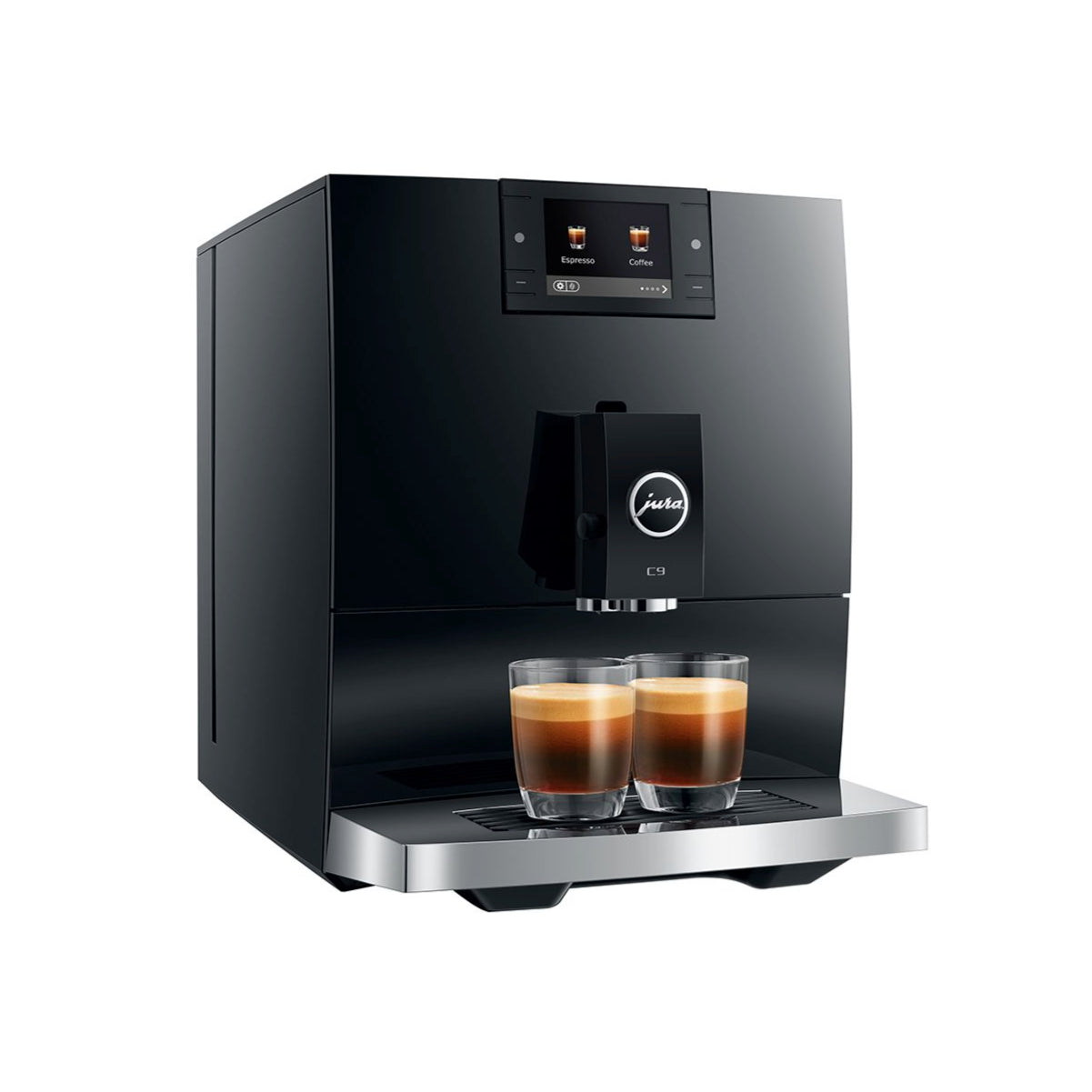 Jura C9 Automatic Espresso Machine (Piano Black)