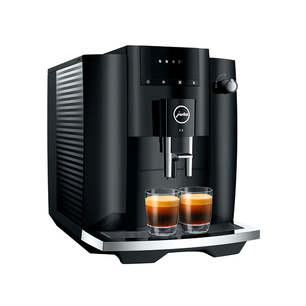 Jura E4 Automatic Espresso Machine (Piano Black)