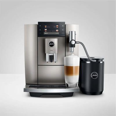 Jura E8 NAD Automatic Espresso Machine 15722 (New Model - Midnight Silver)