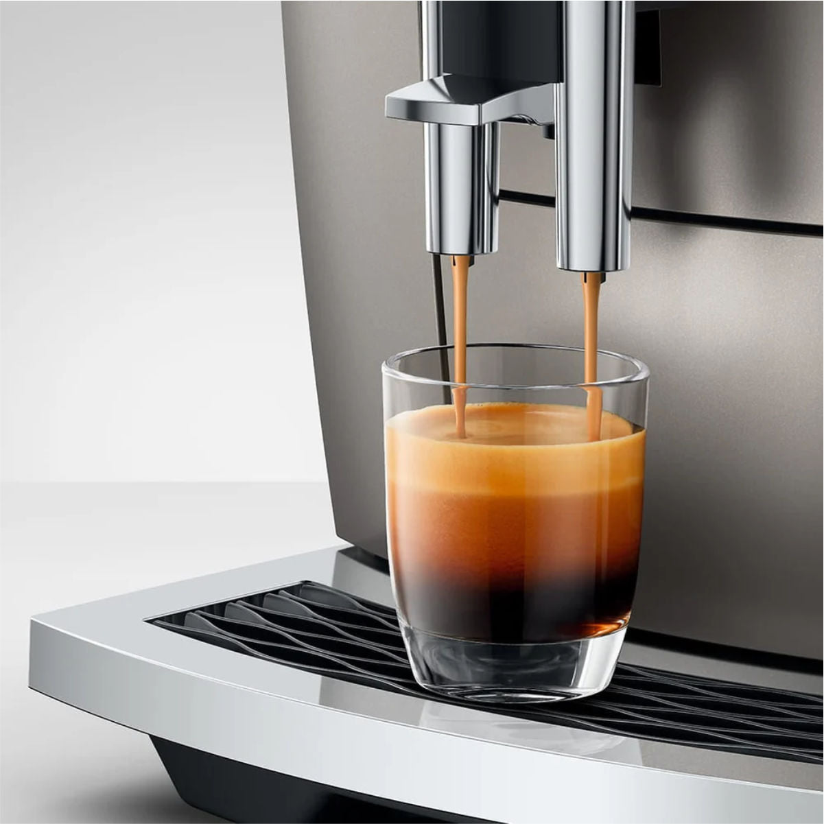 Jura E8 NAD Automatic Espresso Machine 15722 (New Model - Midnight Silver)