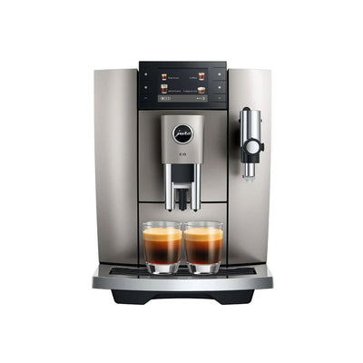 Jura E8 NAD Automatic Espresso Machine 15722 (New Model - Midnight Silver)