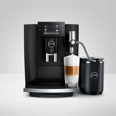 Jura E8 NAD Automatic Espresso Machine 15777 (New Model - Piano Black)