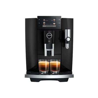 Jura E8 NAD Automatic Espresso Machine 15777 (New Model - Piano Black)