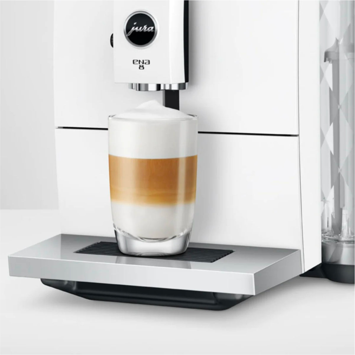 Jura ENA 8 Automatic Espresso Machine (Full Nordic White)