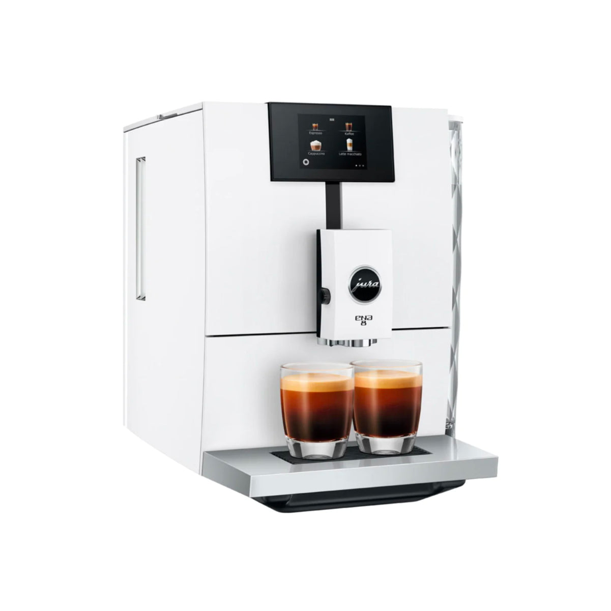 Jura ENA 8 Automatic Espresso Machine (Full Nordic White)