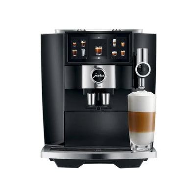 Jura J8 Twin Automatic Espresso Machine (Diamond Black)