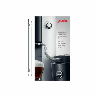 Jura Milk Pipe with Stainless Steel Casing HP1