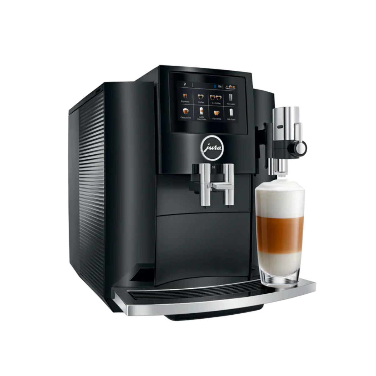 Jura S8 Automatic Espresso Machine (Piano Black)