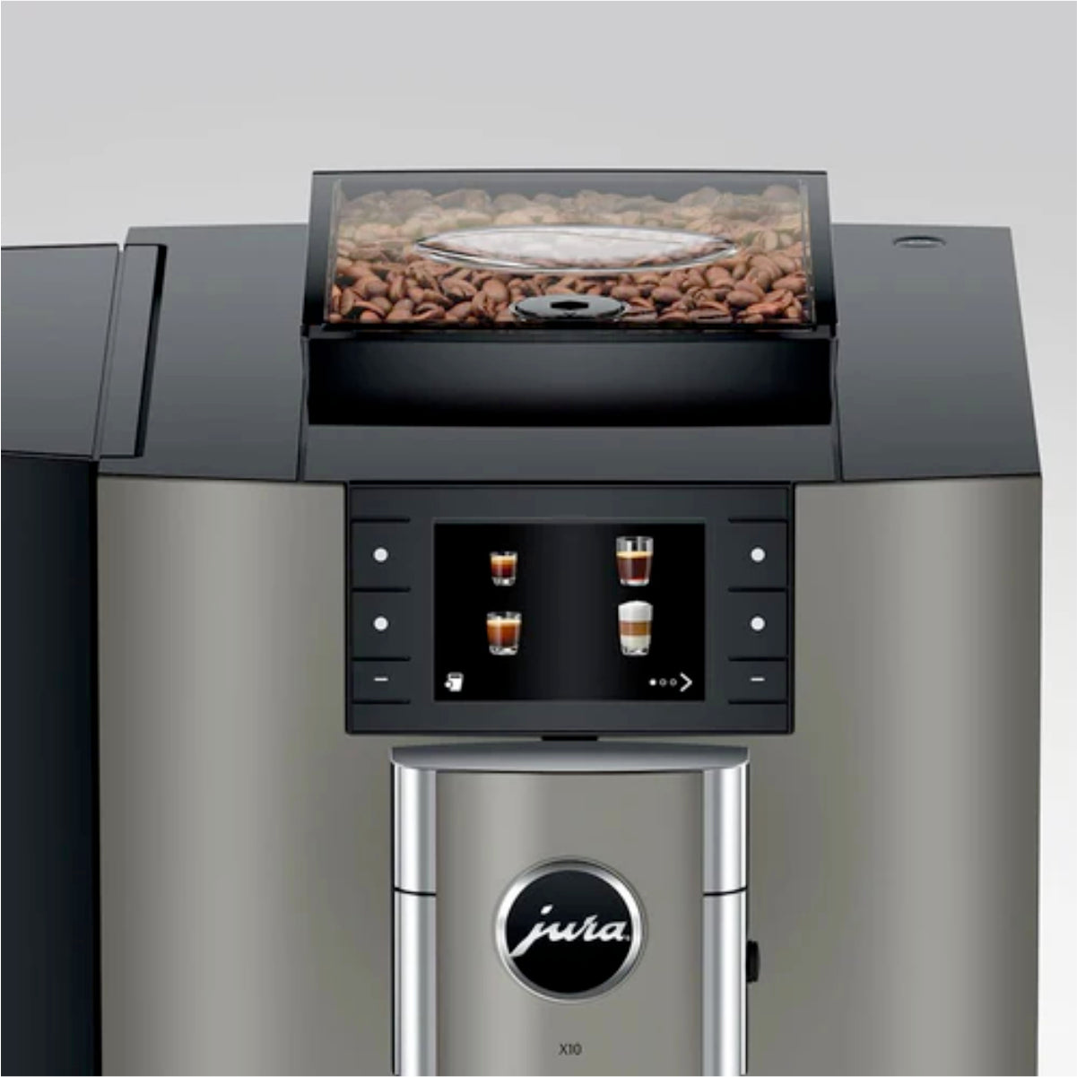 Jura X10 Automatic Espresso Machine (Dark Inox)