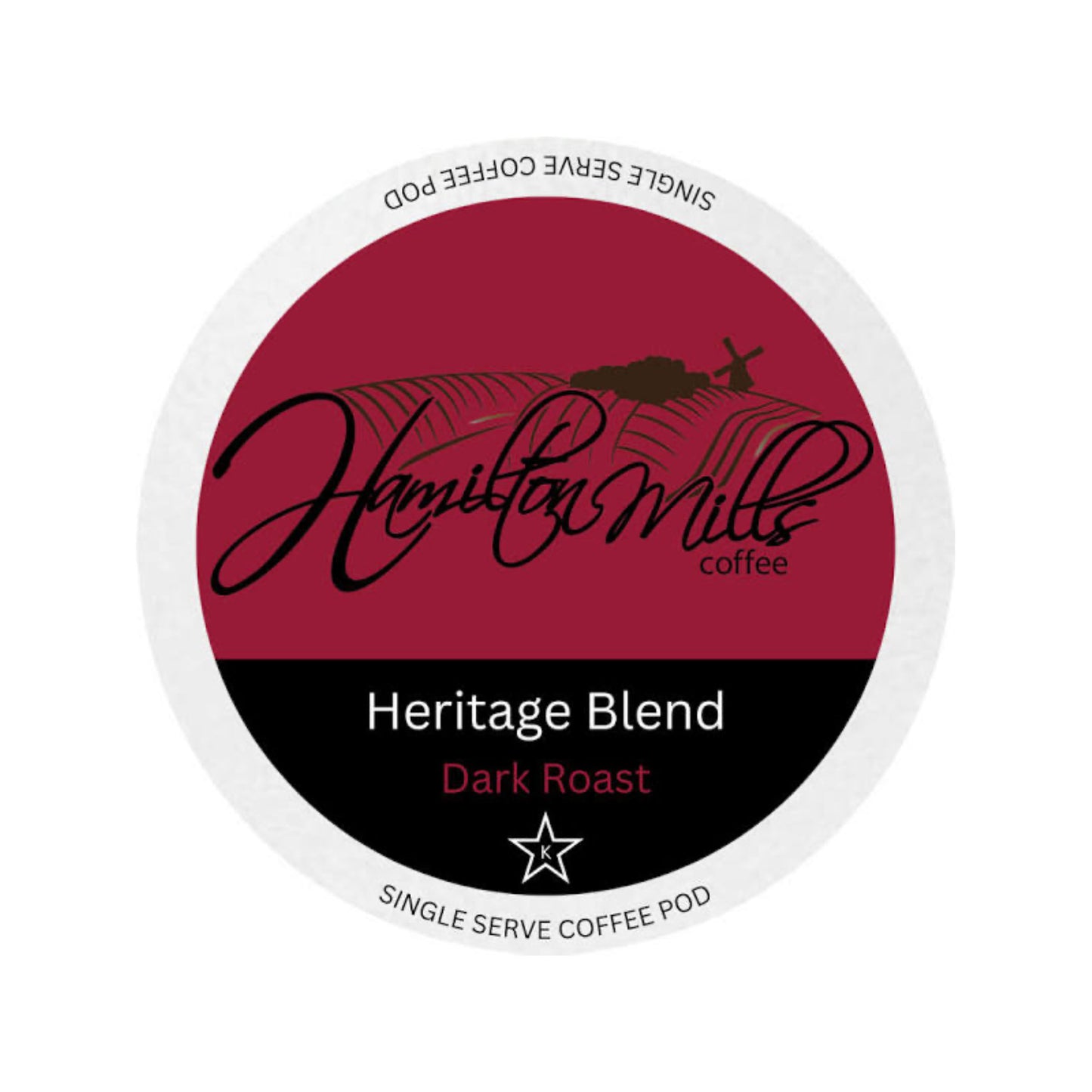 Hamilton Mills Heritage Blend Single-Serve Coffee Pods