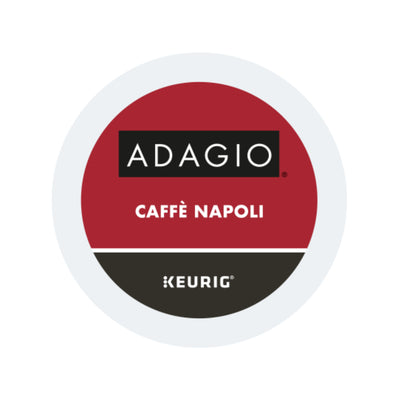 Adagio Caffè Napoli Dark Roast Keurig K-Cup Pods