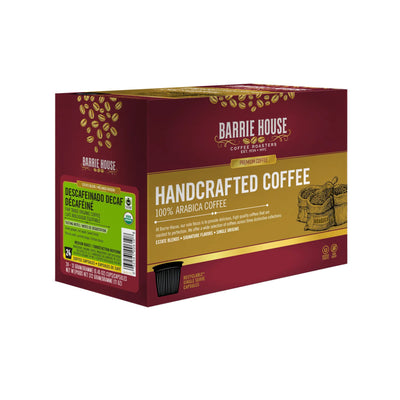 Barrie House Fair Trade Decaf Classic Single-Serve Coffee Pods