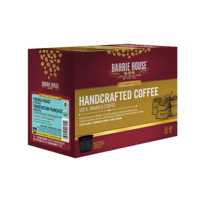 Barrie House Fair Trade French Roast Single-Serve Coffee Pods