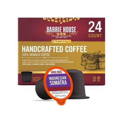 Barrie House Fair Trade Indonesian Sumatra  Single-Serve Coffee Pods