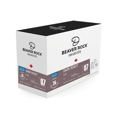 Beaver Rock Dark Roast Decaf Single-Serve Coffee Pods