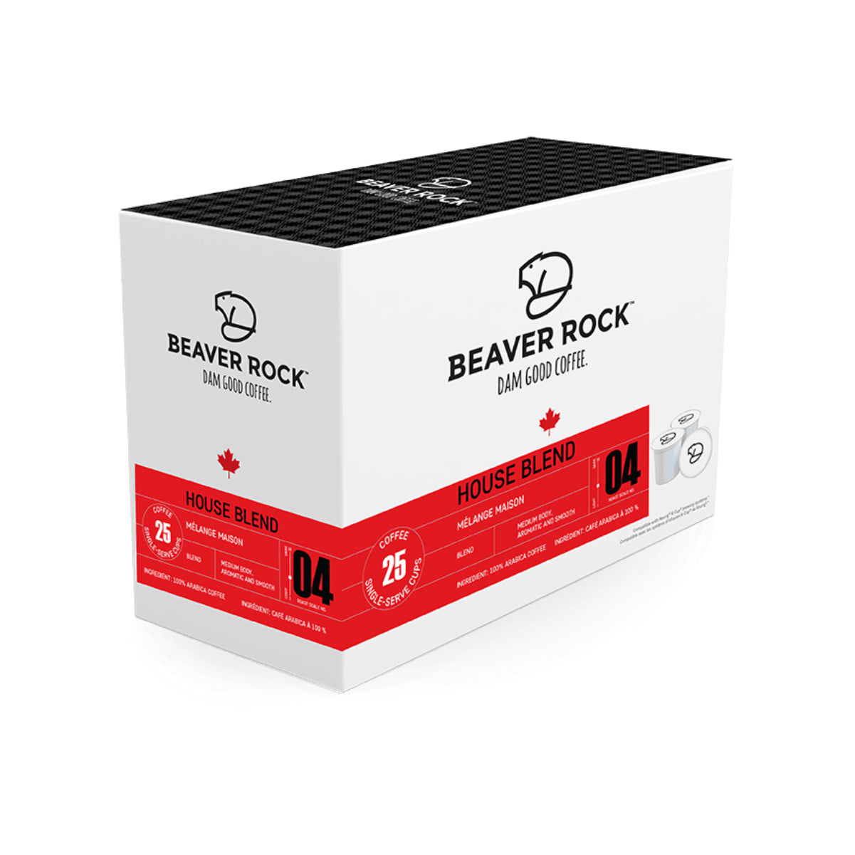 Beaver Rock House Blend Single-Serve Coffee Pods