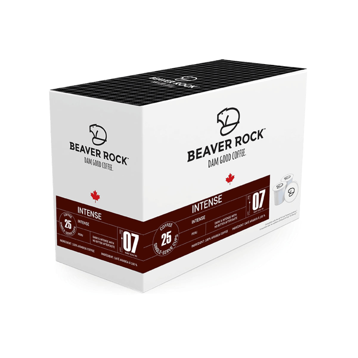 Beaver Rock Intense Single-Serve Coffee Pods