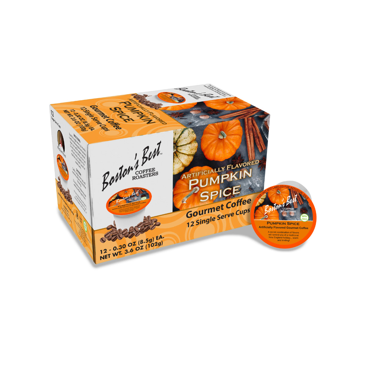 Boston's Best Pumpkin Spice Single-Serve Coffee Pods