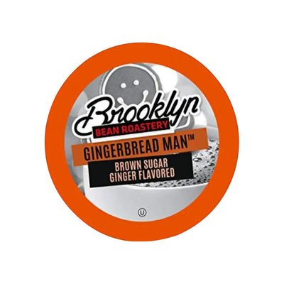 Brooklyn Bean Gingerbread Man Single-Serve Coffee Pods