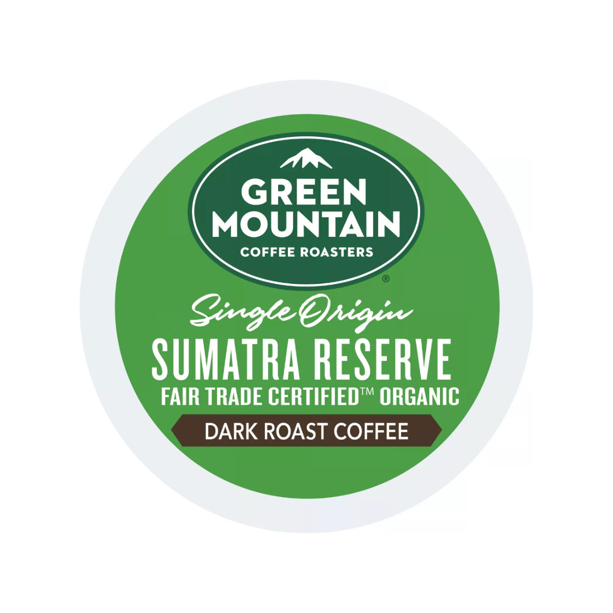 Green Mountain Sumatra Reserve Single-Origin Single-Serve Pods