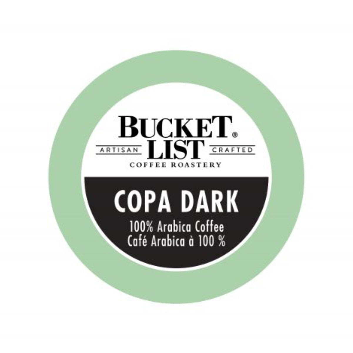 Bucket List Coffee Copa Dark Single-Serve Coffee Pods