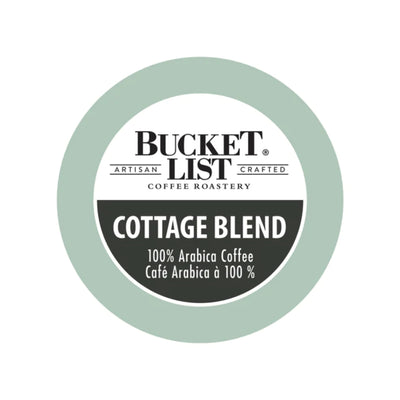 Bucket List Coffee Cottage Blend Single-Serve Coffee Pods