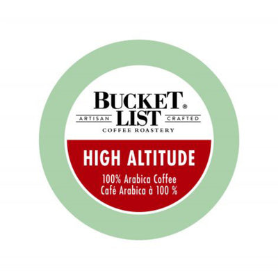 Bucket List Coffee High Altitude Single-Serve Coffee Pods