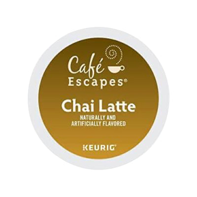 Cafe Escapes Chai Latte Single-Serve Tea Pods