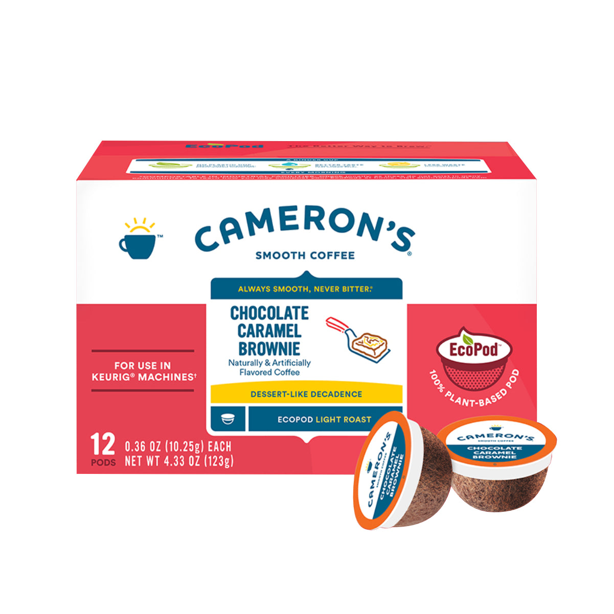 Cameron's Chocolate Caramel Brownie Single-Serve Coffee Pods