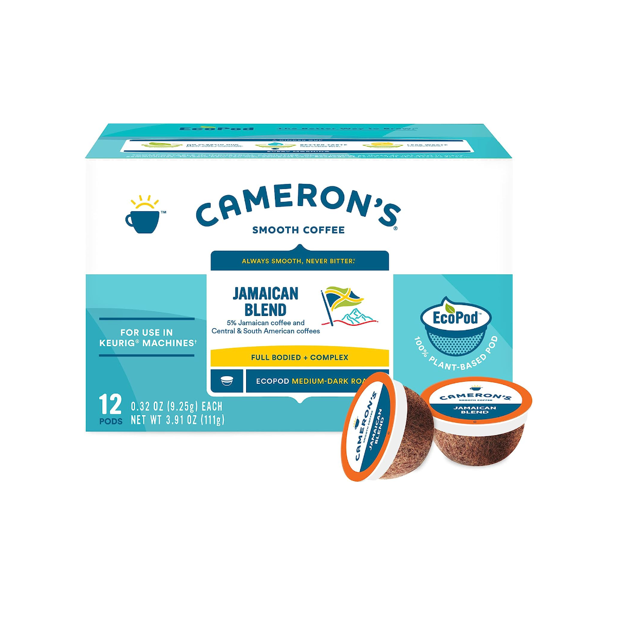 Cameron's Jamaica Blend Single-Serve Coffee Pods