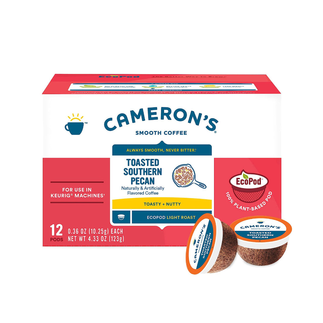 Cameron's Toasted Southern Pecan SingleServe Coffee Pods The Kitchen