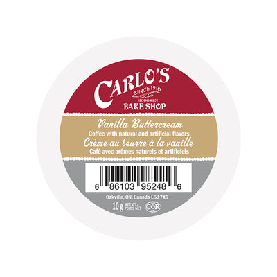 Carlo's Bake Shop (Cake Boss) Vanilla Buttercream Single-Serve Coffee Pods