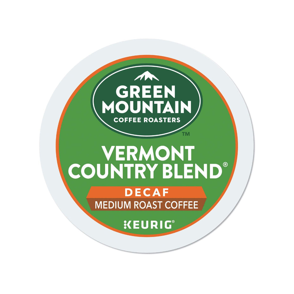 Green Mountain Decaf Vermont Country Blend Single-Serve Pods