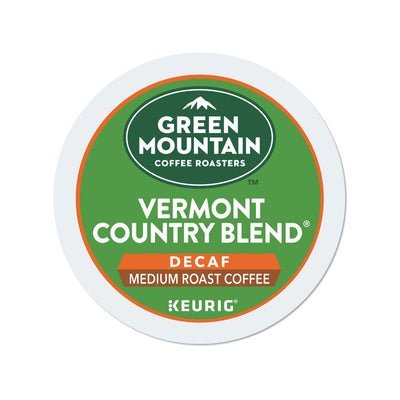 Green Mountain Decaf Vermont Country Blend Single-Serve Pods