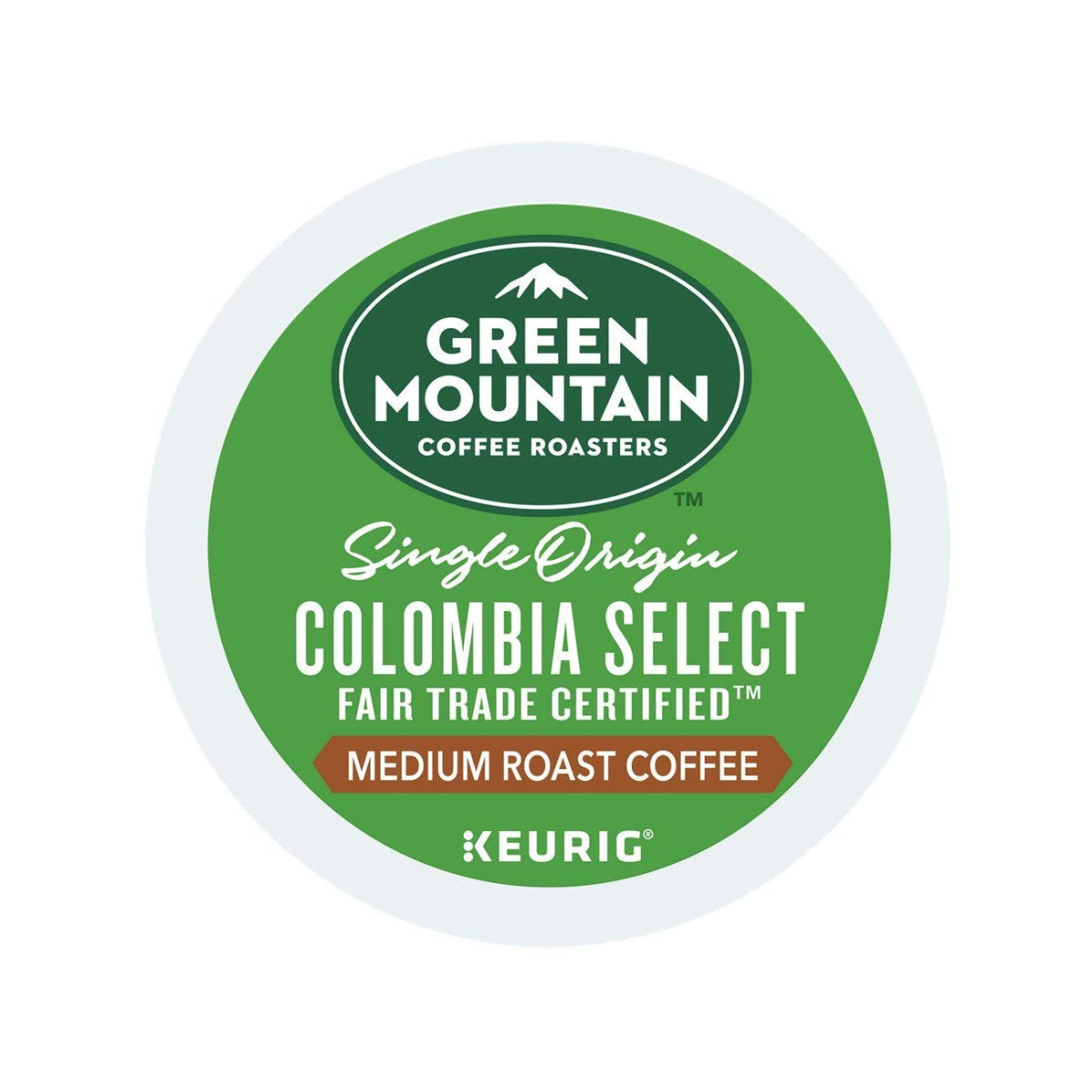 Green Mountain Fair Trade Colombia Select Single-Origin Single-Serve Pods