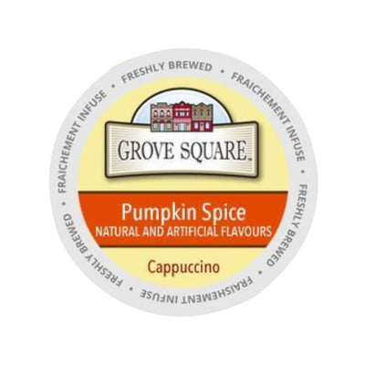 Grove Square Pumpkin Spice Cappuccino Single-Serve Coffee Pods