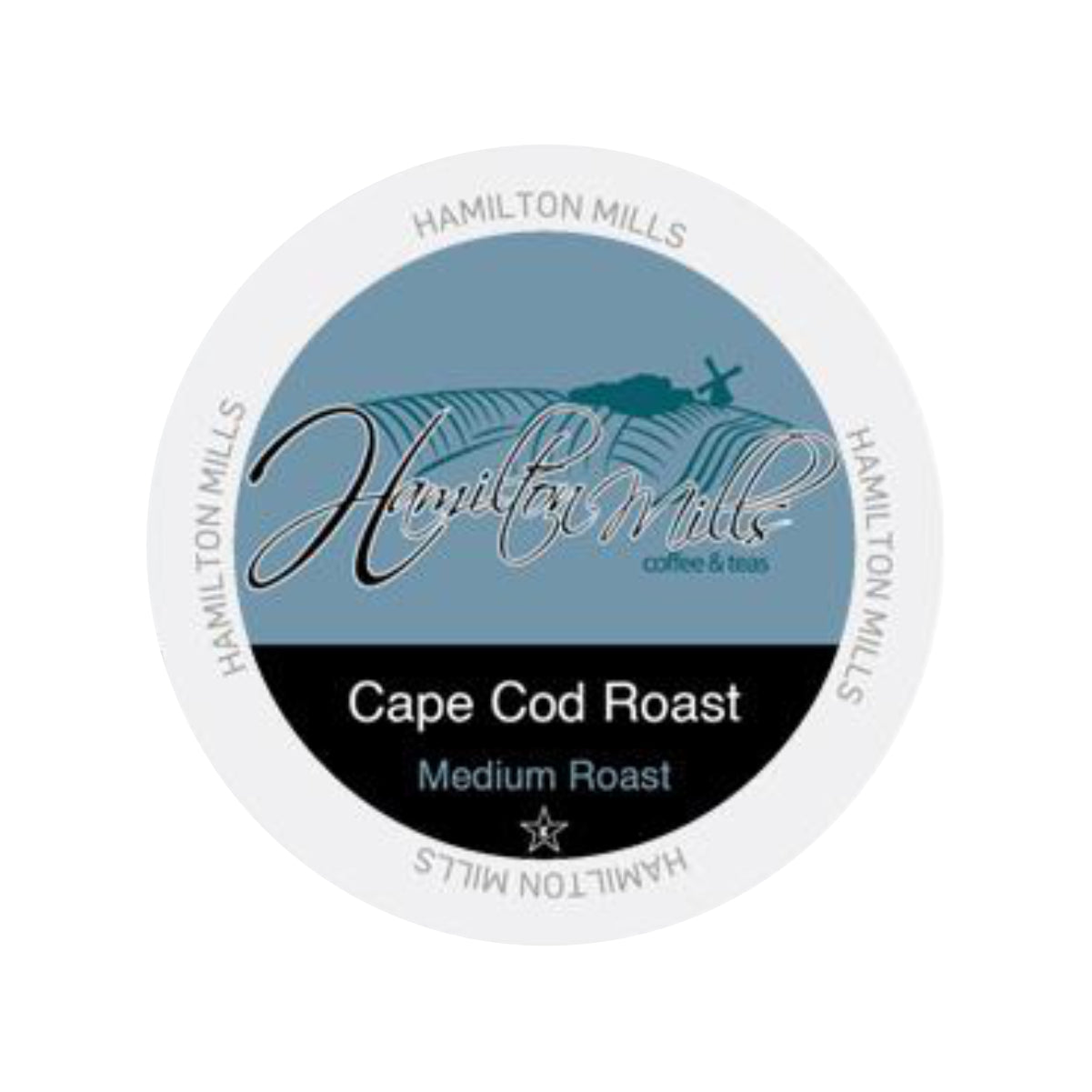 Hamilton Mills Cape Cod Roast Single-Serve Coffee Pods