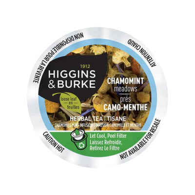 Higgins & Burke™ Chamomint Meadows Tea (Chamomile Mint) Single-Serve Tea Pods