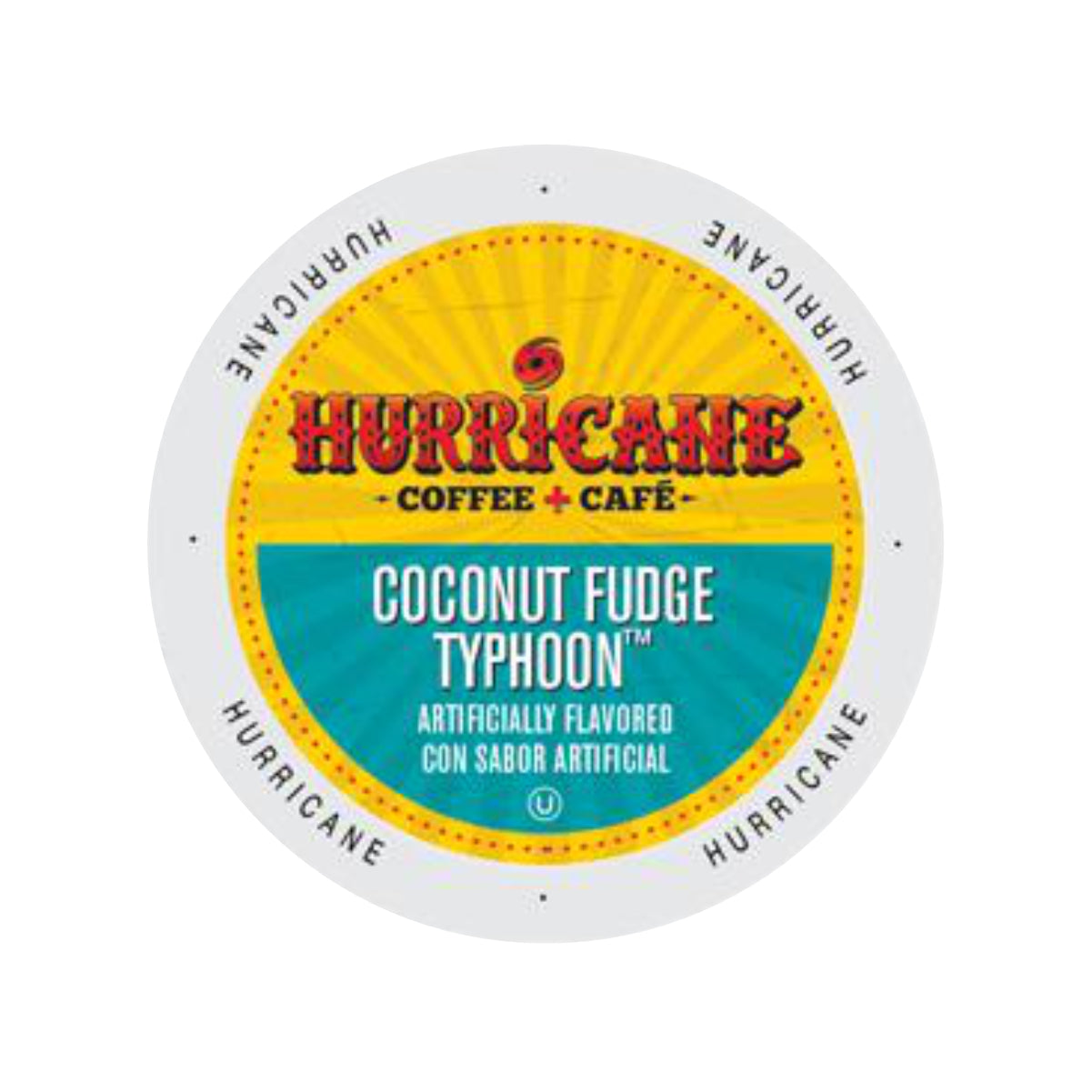 Hurricane Coffee Coconut Fudge Typhoon Single-Serve Pods