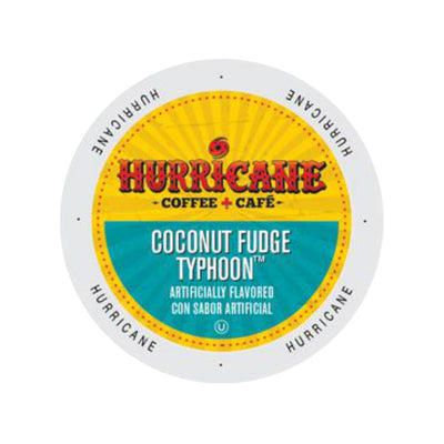 Hurricane Coffee Coconut Fudge Typhoon Single-Serve Pods