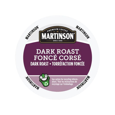 Martinson Coffee Dark Roast Single-Serve Coffee Pods