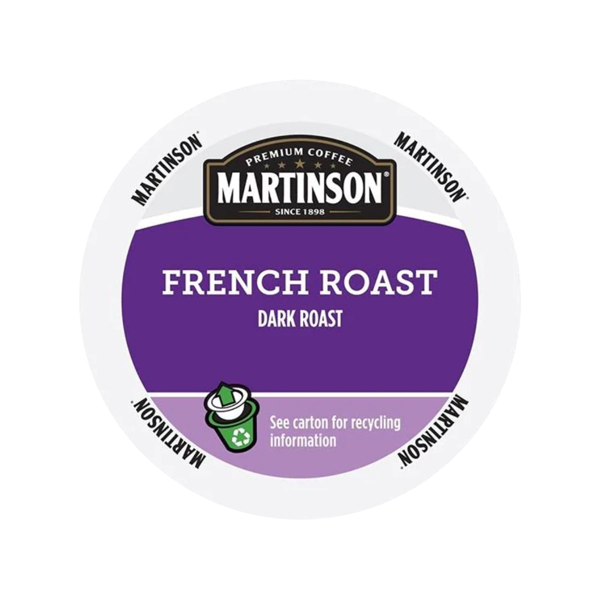 Martinson Coffee French Roast Single-Serve Coffee Pods