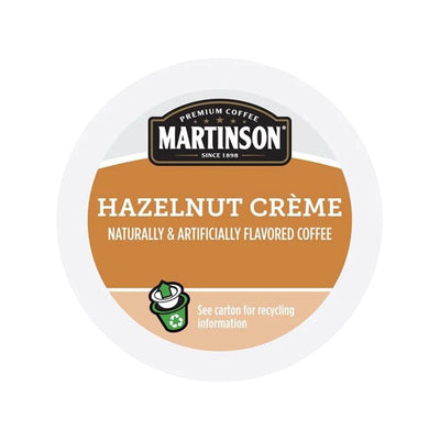 Martinson Coffee Hazelnut Créme Single-Serve Coffee Pods