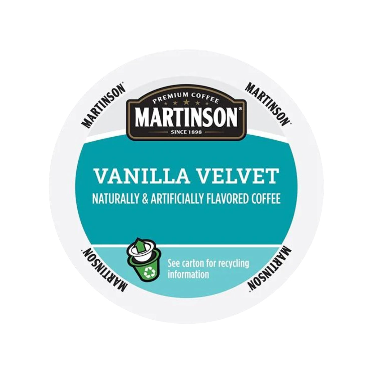 Martinson Coffee Vanilla Velvet Single-Serve Coffee Pods