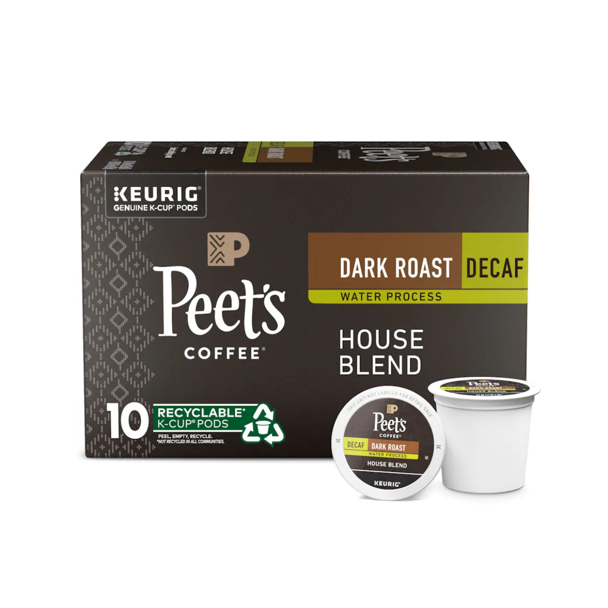 Peet's Coffee Decaf House Blend Keurig® K-Cup® Pods