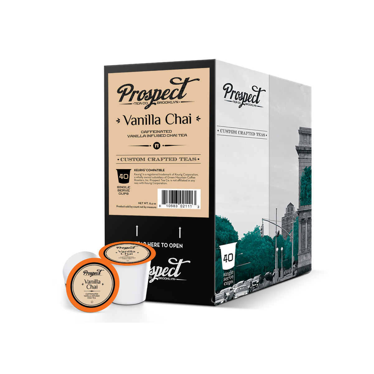 Prospect Tea Vanilla Chai Single-Serve